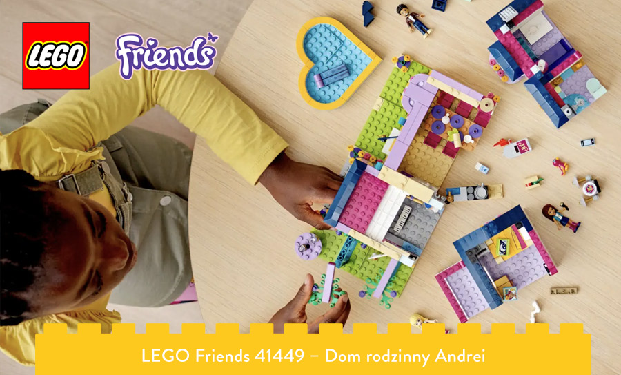 Układanie z LEGO Dom Andrei LEGO Friends