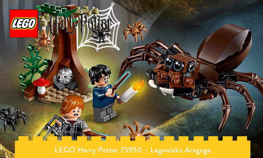 Legowisko Aragoga LEGO zestawy Harry Potter