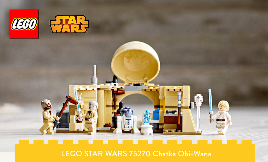 Chatka Obi Wana Gwiezdne Wojny z LEGO