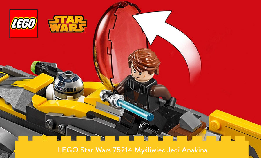 Mysliwiec Jedi Star Wars LEGO