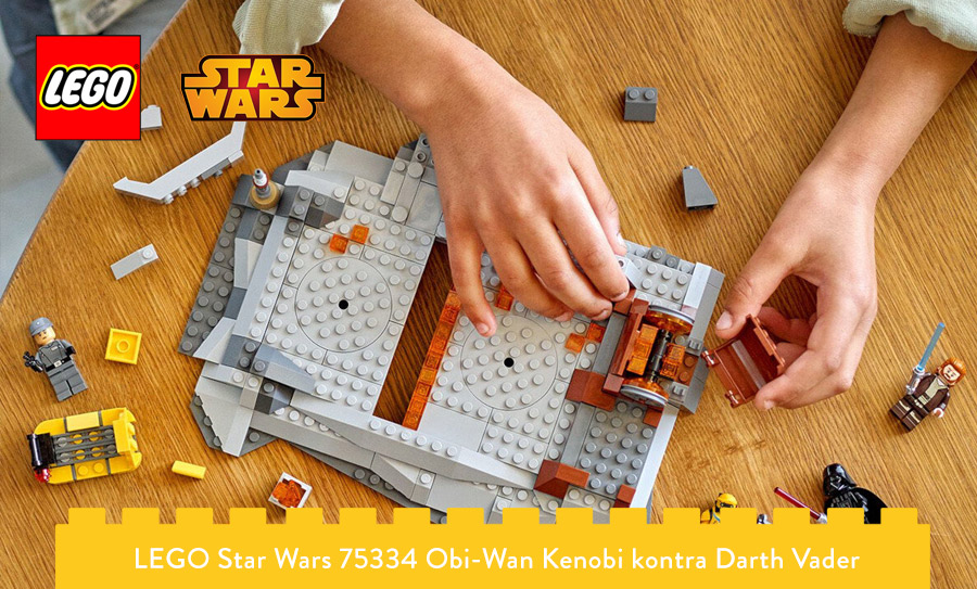 75334 - układanie zestawu LEGO star wars