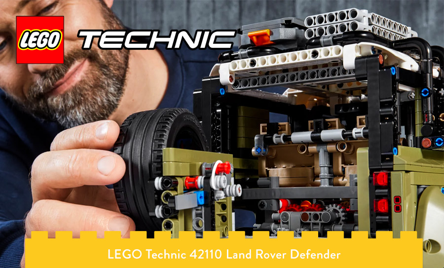 Land Rover LEGO Technic - budowanie z LEGO
