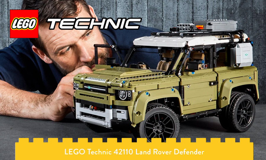 Land rover Defender z LEGO Technic