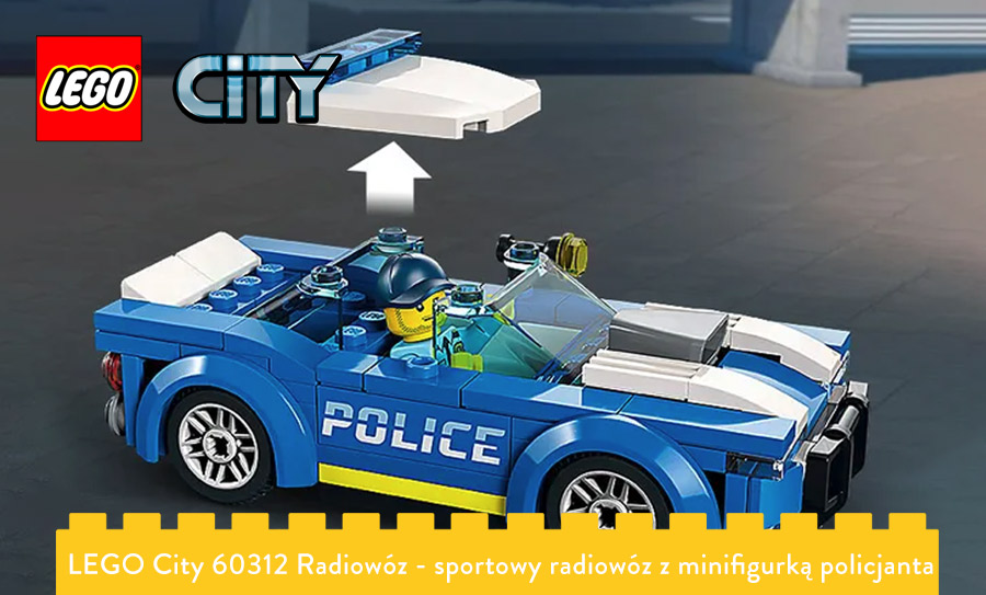 LEGO Radiowóz policjanta