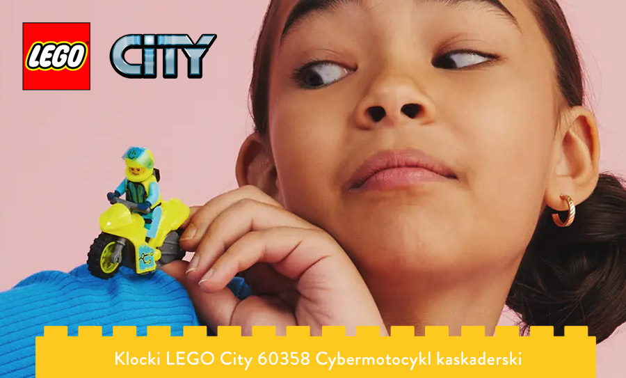 Cybermotocykl LEGO 60358