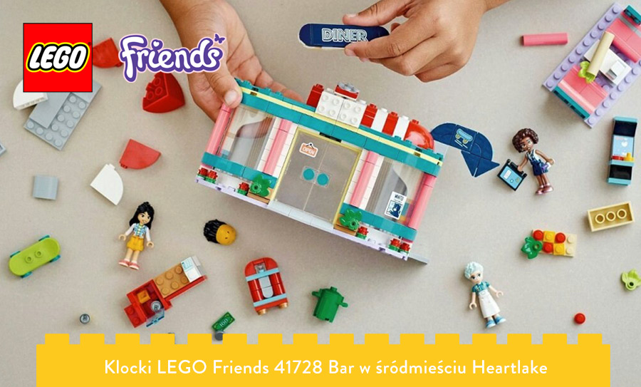 budowanie z LEGO Friends