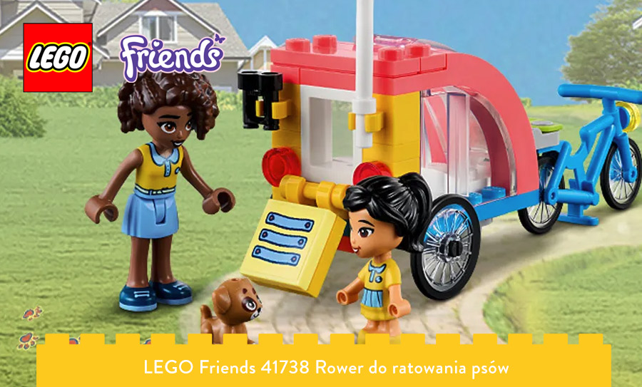 Roer do ratowania psów LEGO Friends