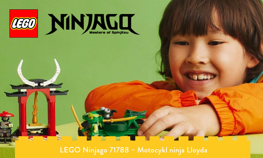 Motocykl Ninja LEGO Ninjago