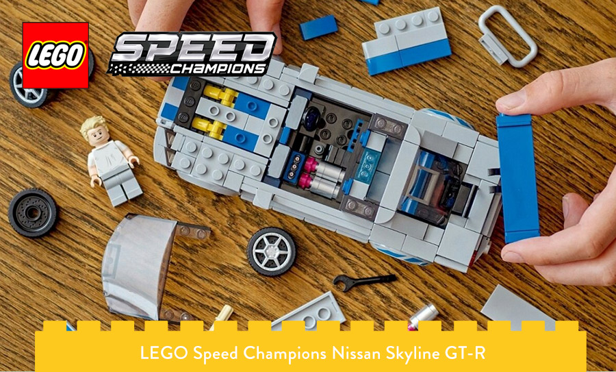 Nissan Skyline LEGO budowanie