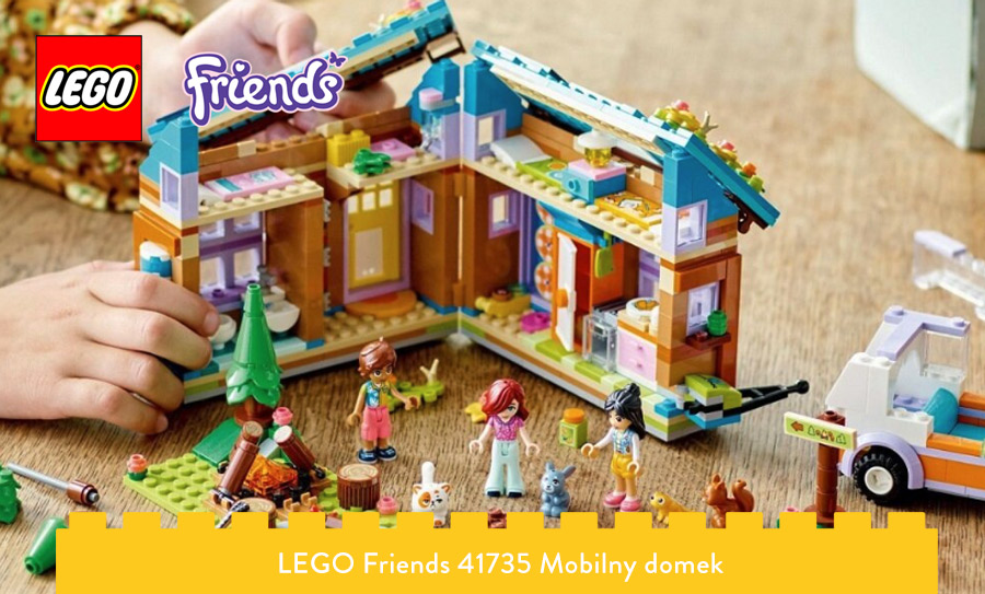 Domena z LEGO Friends i minifigurki