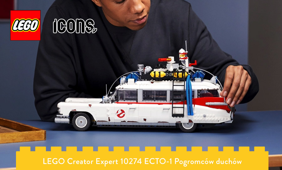 Samochód Pogromcy Duchów z LEGO