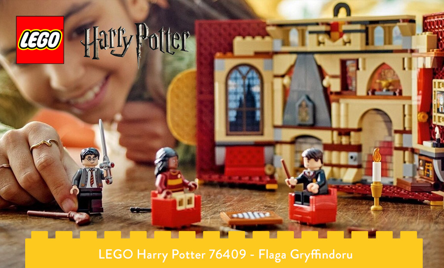 Flaga Gryfonów - LEGO Harry Potter