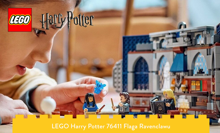Zabawa flagą LEGO Harry Potter - Ravenclaw