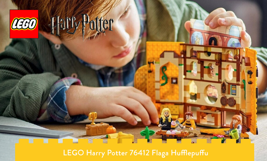 Flaga Huffelpuff LEGO Harry Potter