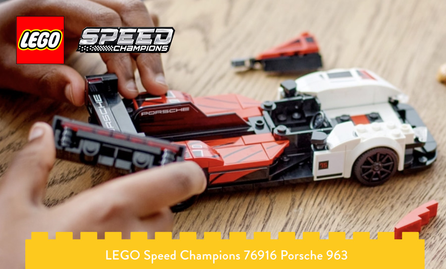 składanie LEGO Porsche