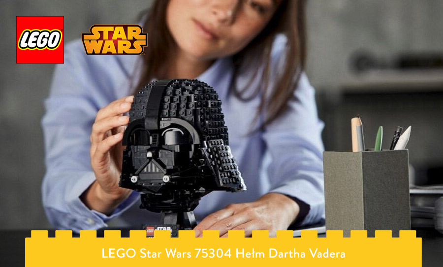 Hełm Vadera z LEGO