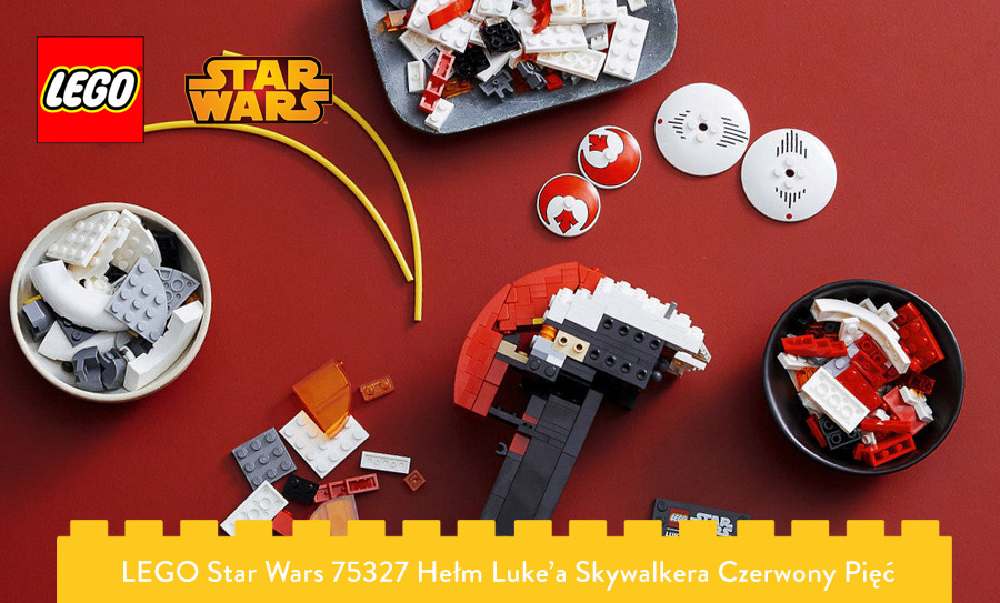 Hełm Luke'a Skywalkera z LEGO Gwiezdne Wojny