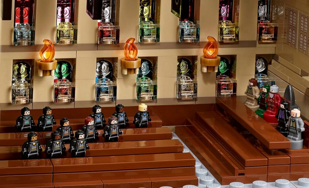 Minifigurki z zestawu LEGO Zamek Hogwartu