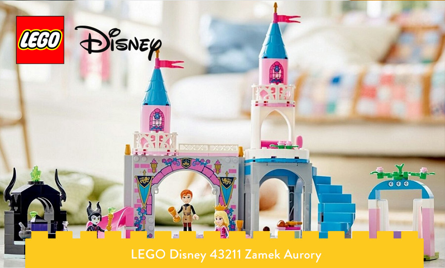 Zamek Aurory LEGO Disney zestaw