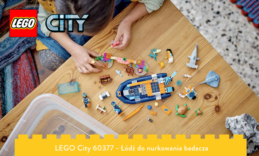 LEGO CITY Łodzie