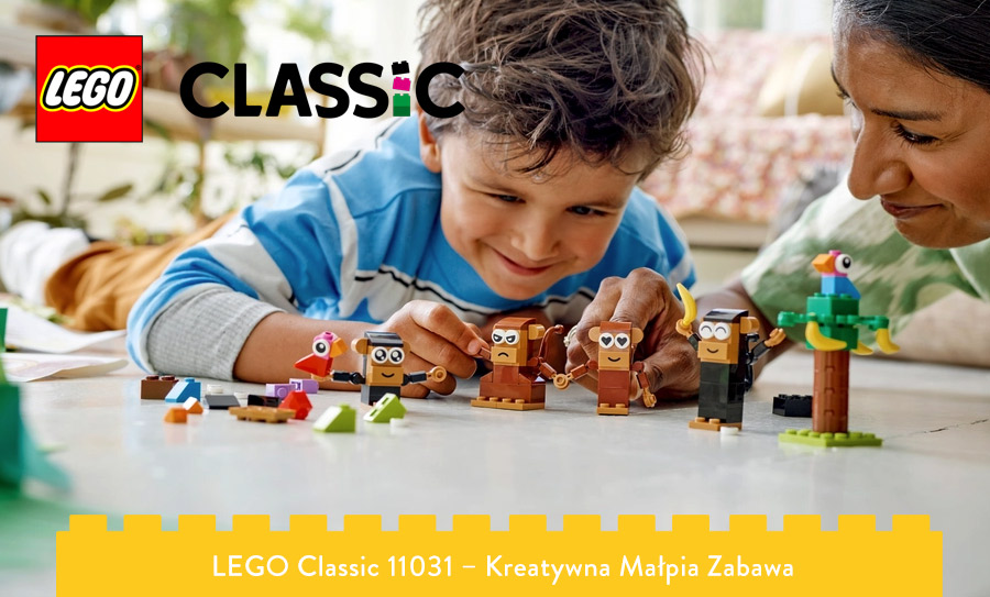LEGO Classic Małpia zabawa