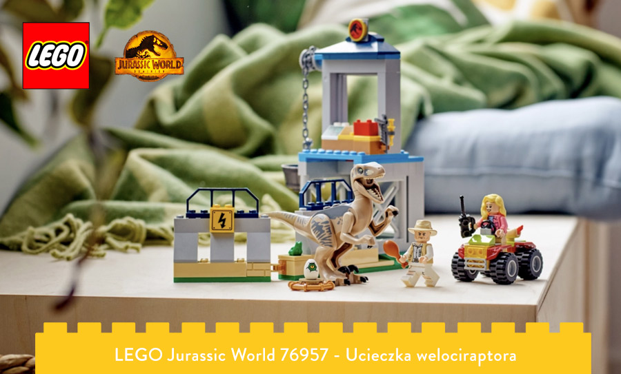 Zestawy LEGO Jurassic World dla dzieci