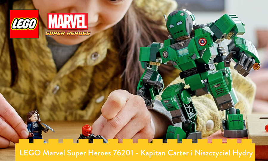 Kapitan Carter LEGO Marvel