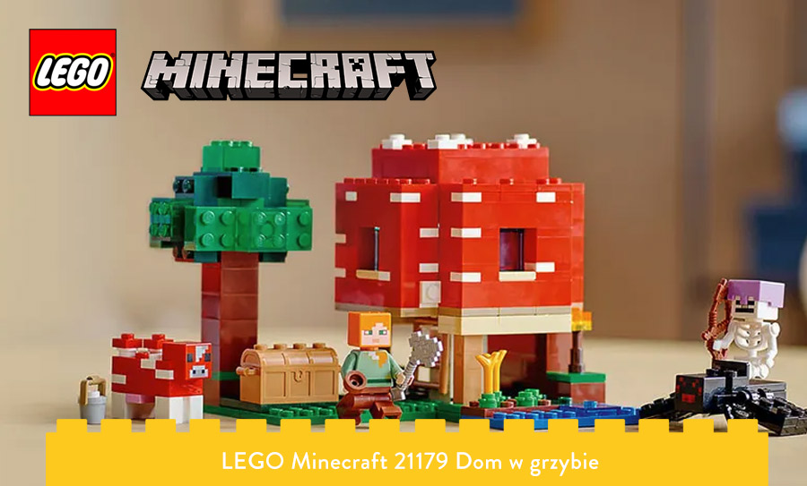 LEGO Minecraft budowle