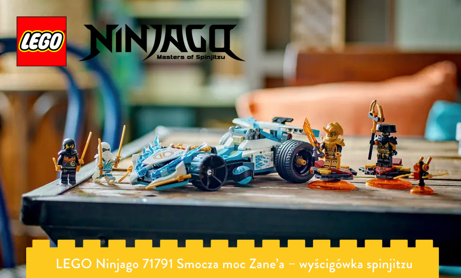 Wyścigówka Spinjitsu LEGO Ninjago