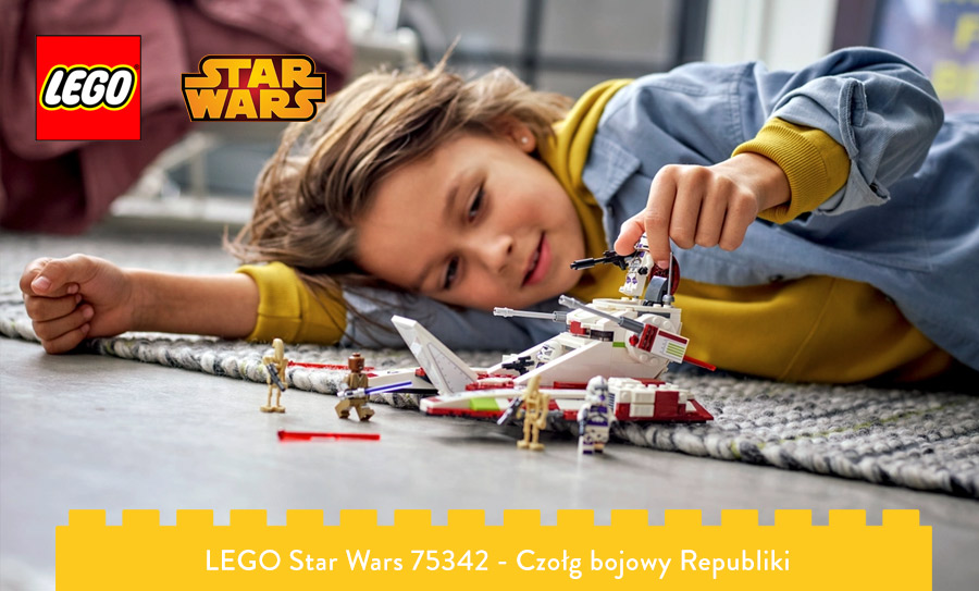 Czołg bojowy Republiki z LEGO - zestawy 2023