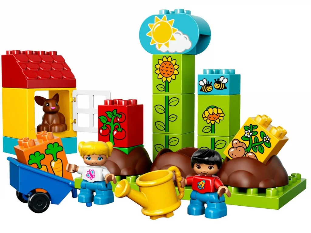 Zabawa w ogrodzie dla dzieci razem z LEGO Duplo