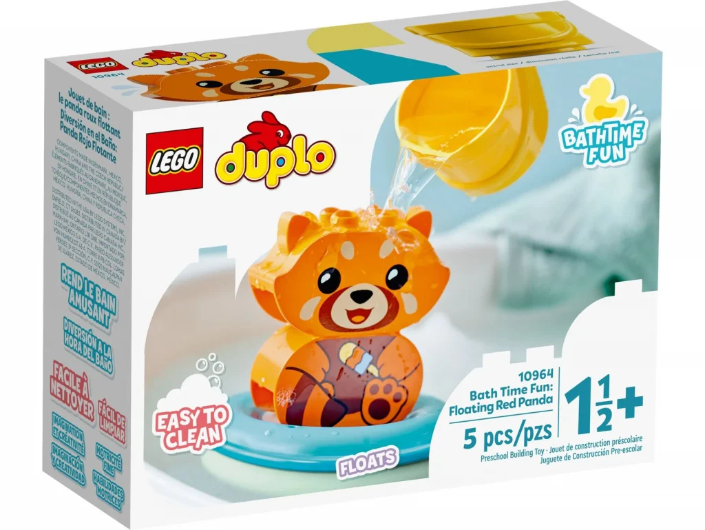 LEGO Duplo 10964 Zabawa w kąpieli- pływająca czerwona panda