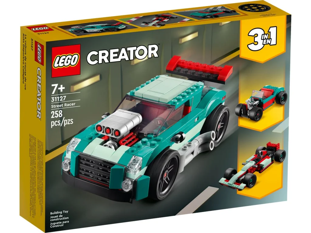 LEGO Creator 3w1 31127 Uliczna wyścigówka