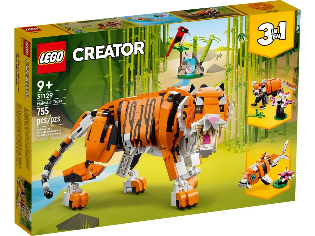 LEGO Creator 3w1 31129 Majestatyczny tygrys