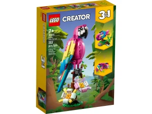 LEGO Creator 3w1 31144 Egzotyczna różowa papuga