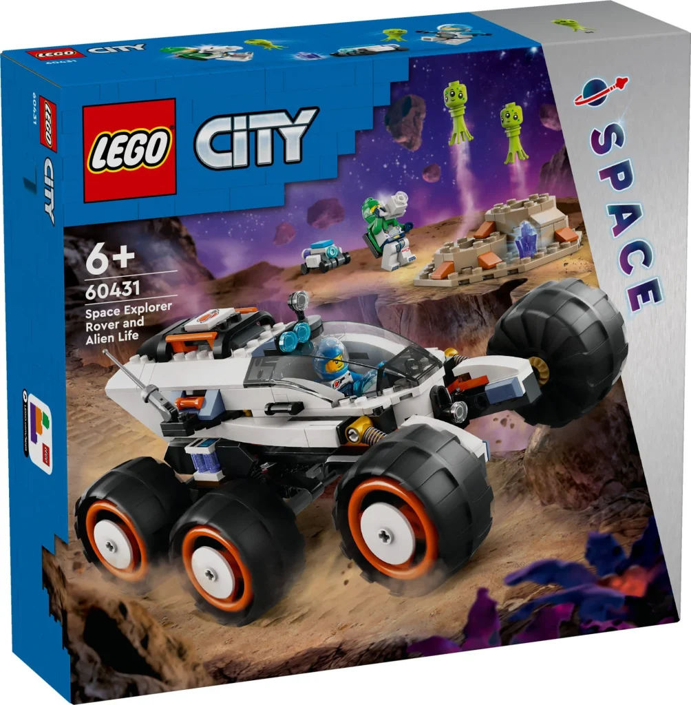 LEGO City 60431 Kosmiczny łazik i badanie życia w kosmosie 
