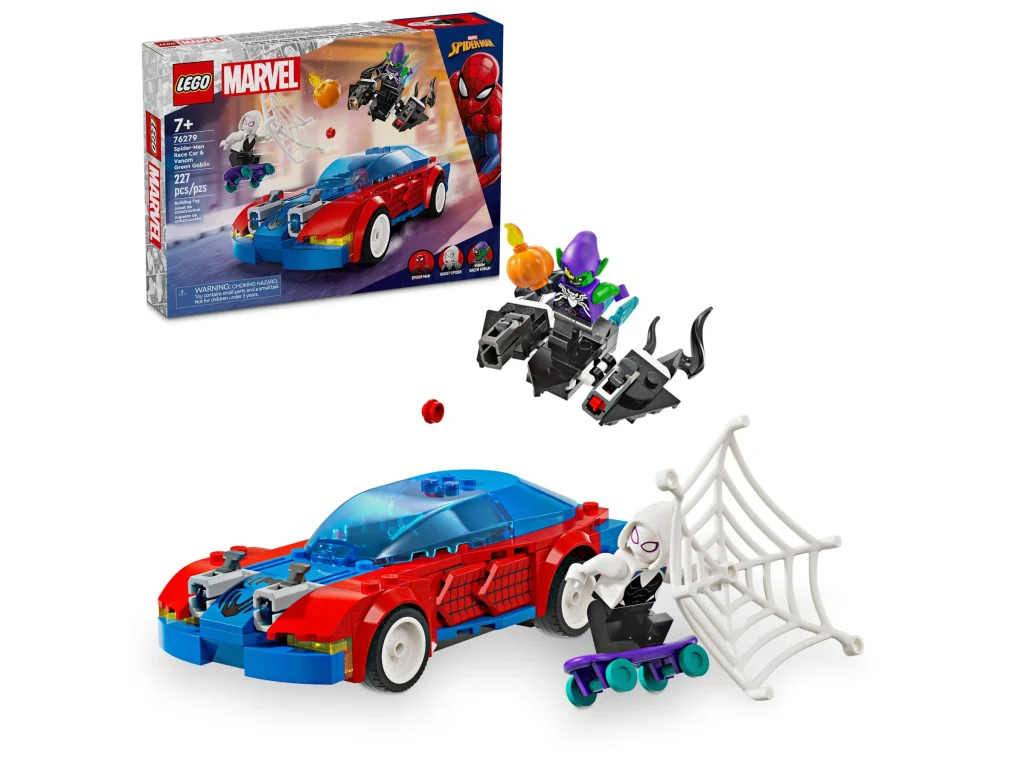 LEGO Marvel Super Heroes 76279 Wyścigówka Spider-Mana i Zielony Goblin