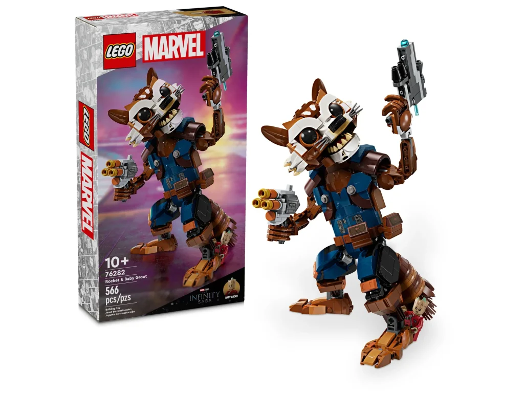 LEGO Marvel Super Heroes 76282 Rocketa i Małego Groota
