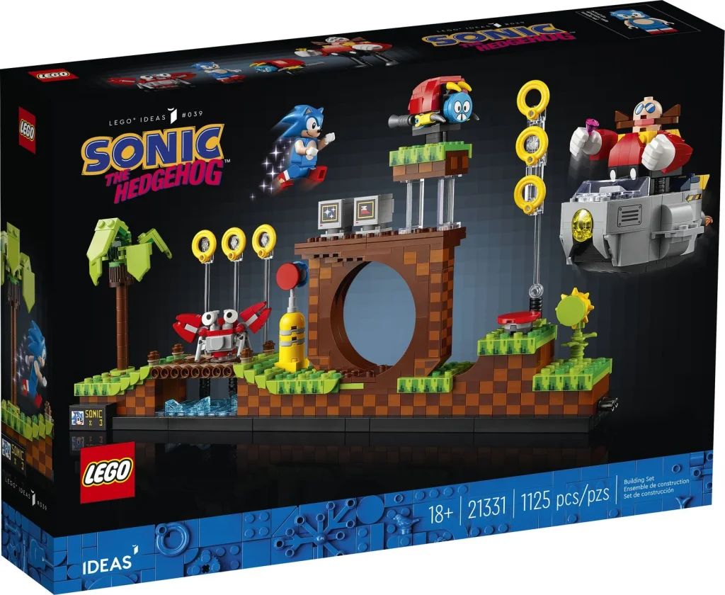LEGO Ideas 21331 Sonic: Strefa Zielonego Wzgórza
