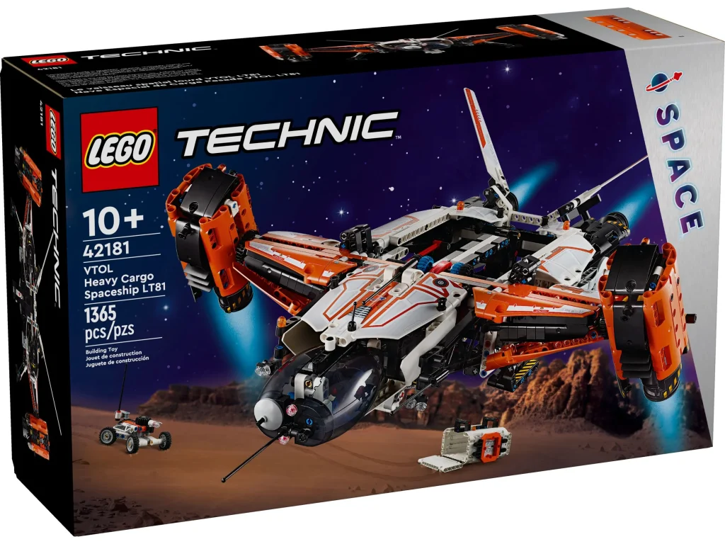 LEGO Technic 42181 Transportowy statek kosmiczny VTOL LT81