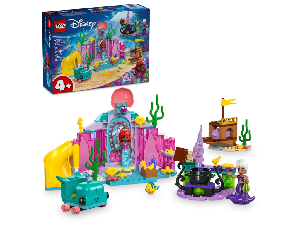 LEGO Disney 43254 – Kryształowa Grota Arielki