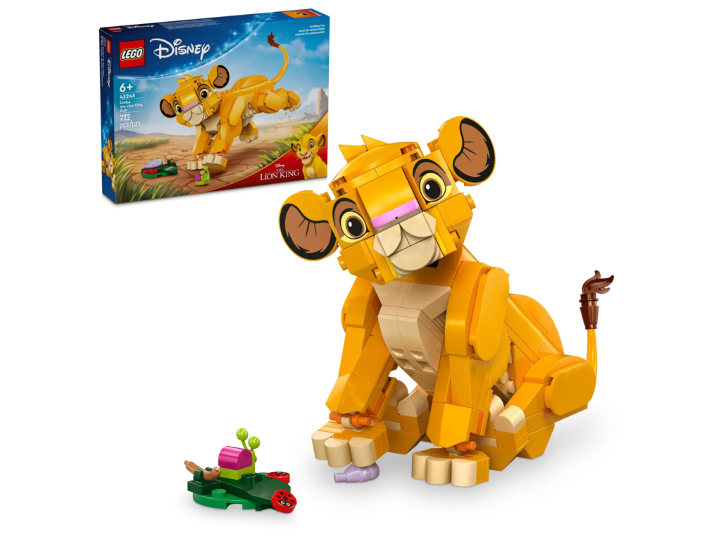 LEGO Disney 43243 – Król Lew: Lwiątko Simba