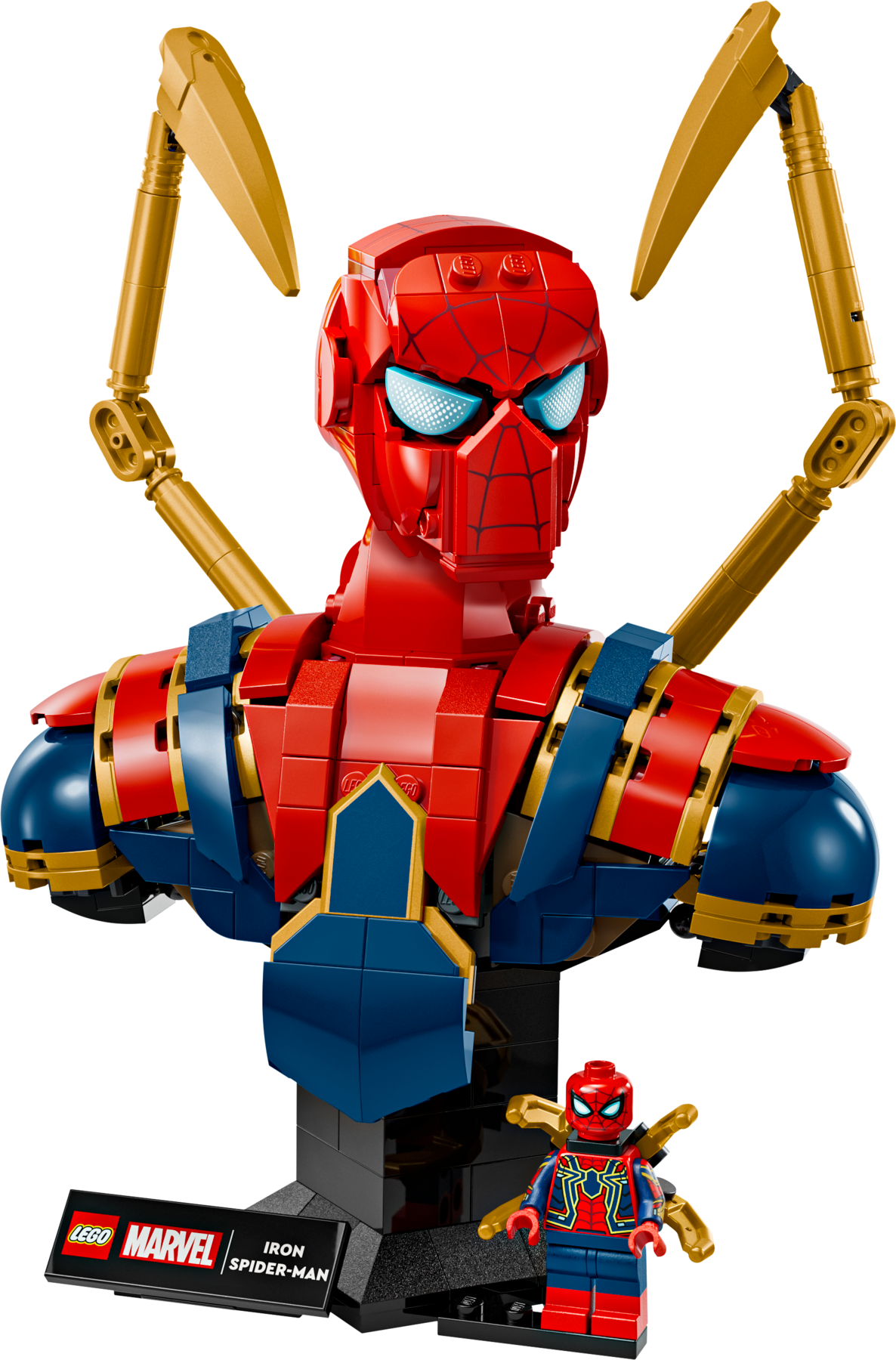 Popiersie Iron Spider-Mana